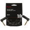 Інструментальний кабель FENDER CABLE DELUXE SERIES 1' BLACK TWEED