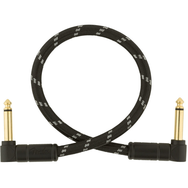 Інструментальний кабель FENDER CABLE DELUXE SERIES 1' BLACK TWEED