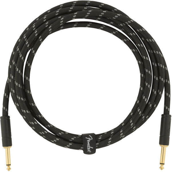 Інструментальний кабель FENDER CABLE DELUXE SERIES 10' BLACK TWEED