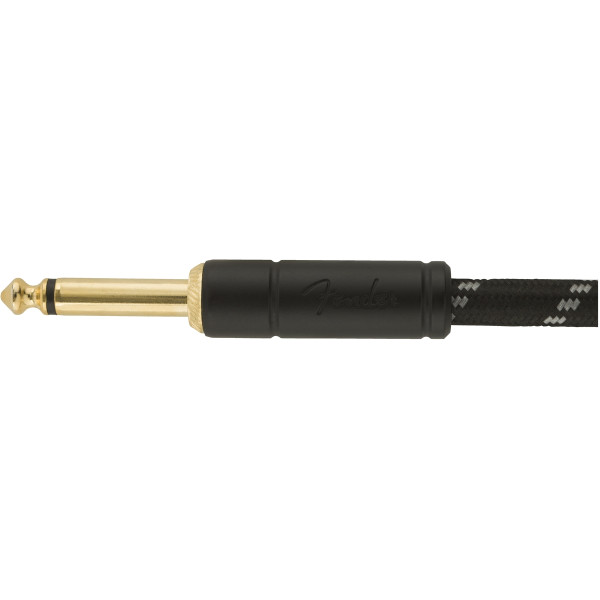Інструментальний кабель FENDER CABLE DELUXE SERIES 5' BLACK TWEED