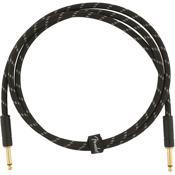 Інструментальний кабель FENDER CABLE DELUXE SERIES 5' BLACK TWEED