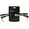 Інструментальний патч-кабель FENDER CABLE DELUXE SERIES 6" PATCHES (PAIR) BLACK TWEED