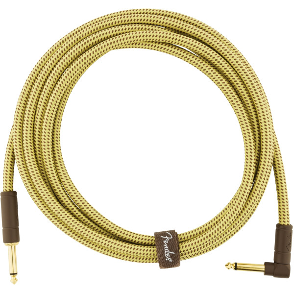 Інструментальний кабель FENDER CABLE DELUXE SERIES 10' ANGLED TWEED