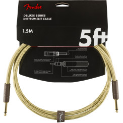 Інструментальний кабель FENDER CABLE DELUXE SERIES 5' TWEED