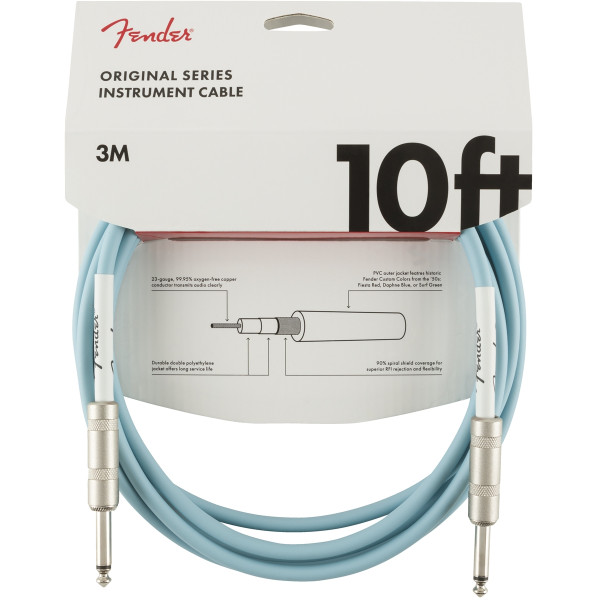 Інструментальний кабель FENDER CABLE ORIGINAL SERIES 10' DBL