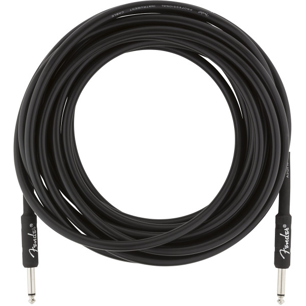 Інструментальний кабель FENDER CABLE PROFESSIONAL SERIES 25' BLACK