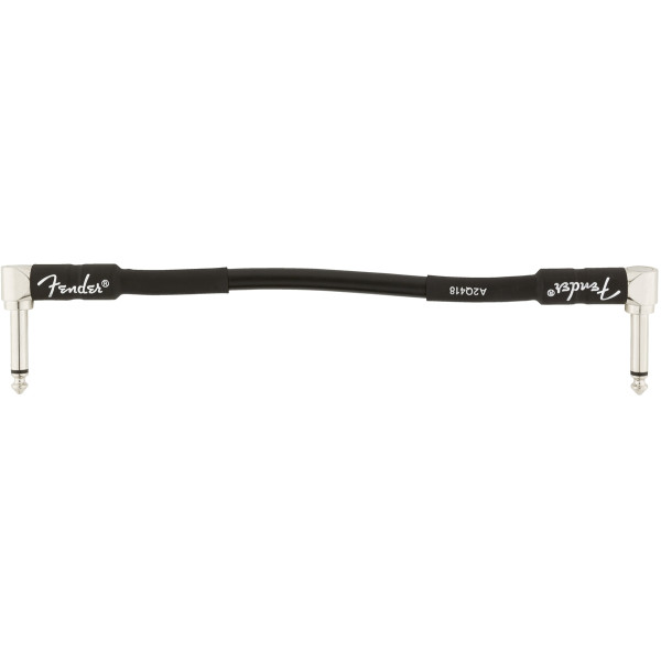 Інструментальний патч-кабель FENDER CABLE PROFESSIONAL SERIES 6" PATCH BLACK