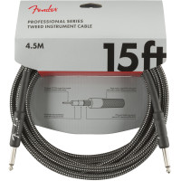Інструментальний кабель FENDER CABLE PROFESSIONAL SERIES 15' GREY TWEED