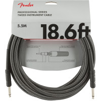 Інструментальний кабель FENDER CABLE PROFESSIONAL SERIES 18.6' GREY TWEED