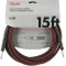 Інструментальний кабель FENDER CABLE PROFESSIONAL SERIES 15' RED TWEED
