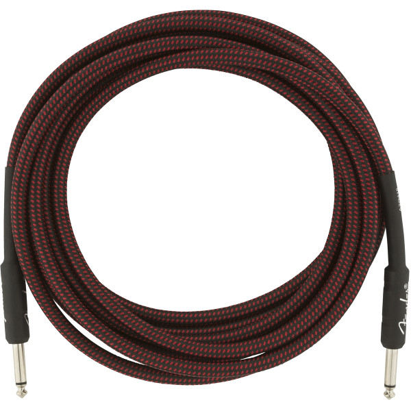 Інструментальний кабель FENDER CABLE PROFESSIONAL SERIES 15' RED TWEED