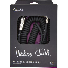 Інструментальний кабель FENDER CABLE JIMI HENDRIX VOODOO CHILD 30' COILED BLACK