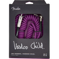 Інструментальний кабель FENDER CABLE JIMI HENDRIX VOODOO CHILD 30' COILED PURPLE