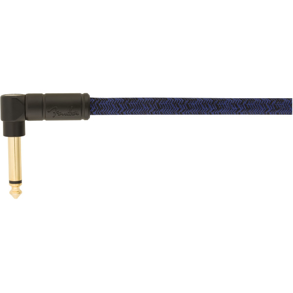 Інструментальний кабель FENDER CABLE FESTIVAL INSTRUMENT 10' ANGLED BLUE DREAM