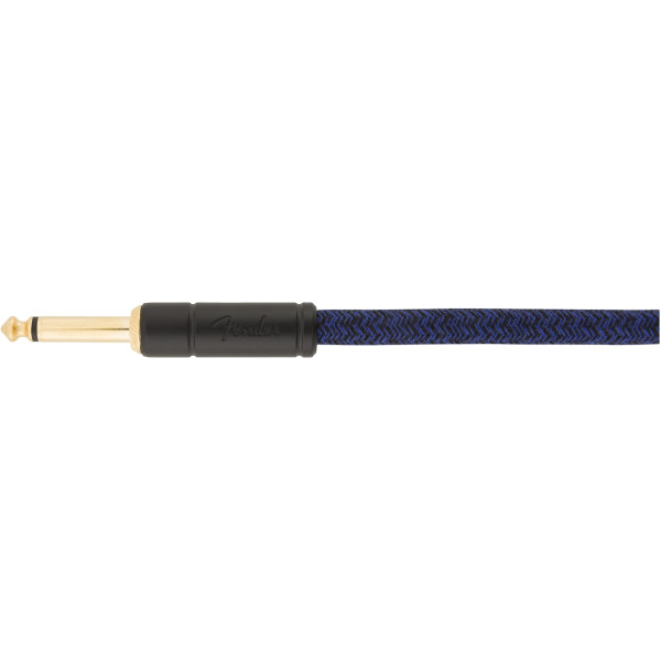 Інструментальний кабель FENDER CABLE FESTIVAL INSTRUMENT 10' ANGLED BLUE DREAM
