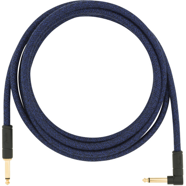 Інструментальний кабель FENDER CABLE FESTIVAL INSTRUMENT 10' ANGLED BLUE DREAM