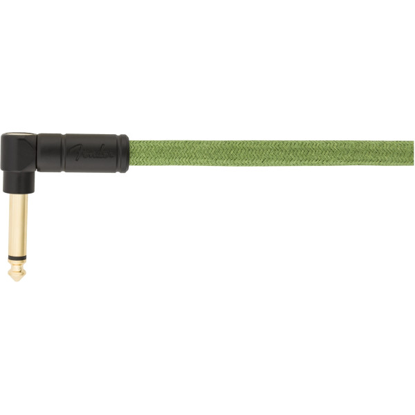 Інструментальний кабель FENDER CABLE FESTIVAL HEMP INSTRUMENT 18.6' GREEN