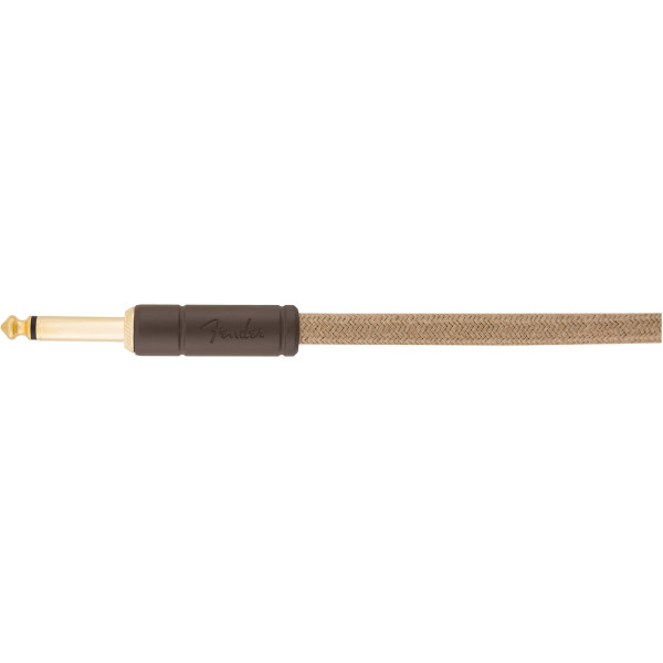 Інструментальний кабель FENDER CABLE FESTIVAL HEMP INSTRUMENT 10' NATURAL