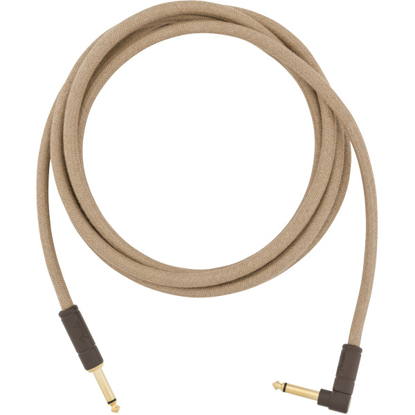 Інструментальний кабель FENDER CABLE FESTIVAL HEMP INSTRUMENT 10' NATURAL