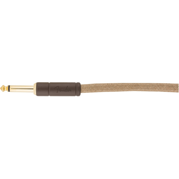 Інструментальний кабель FENDER CABLE FESTIVAL HEMP INSTRUMENT 18.6' NATURAL