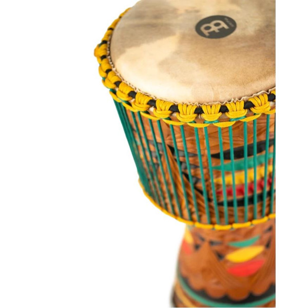 Джембе MEINL AE-DJTC2-L Artisan Edition Tongo Coloured Ornamental Carved Djembe 12"