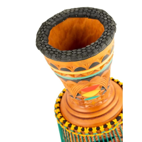 Джембе MEINL AE-DJTC2-L Artisan Edition Tongo Coloured Ornamental Carved Djembe 12"