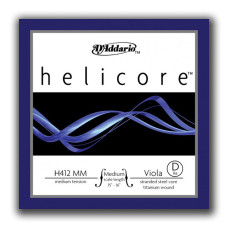 Струна ре для альта D'ADDARIO HELICORE VIOLA SINGLE D STRING Medium Scale Medium Tension