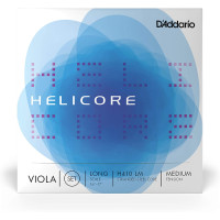 Комплект струн для альта D'ADDARIO HELICORE VIOLA STRING SET Long Scale Medium Tension