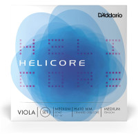 Комплект струн для альта D'ADDARIO HELICORE VIOLA STRING SET Medium Scale Medium Tension