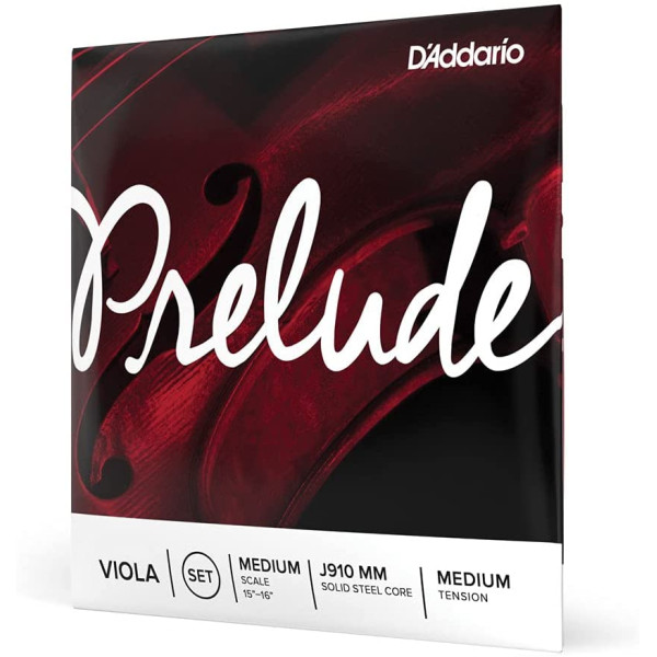 Комплект струн для альта D'ADDARIO PRELUDE VIOLA STRING SET Medium Scale Medium Tension