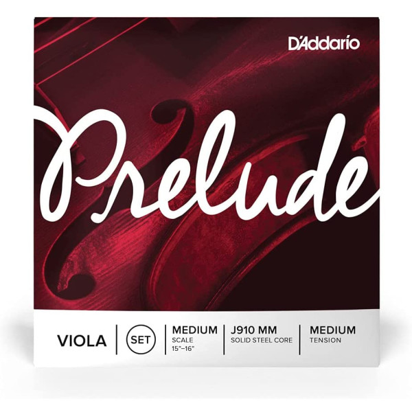 Комплект струн для альта D'ADDARIO PRELUDE VIOLA STRING SET Medium Scale Medium Tension
