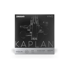 Комплект струн для скрипки D'ADDARIO KAPLAN VIVO VIOLIN STRING SET 4/4 Scale Medium Tension