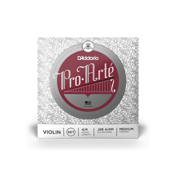 Комплект струн для скрипки D'ADDARIO PRO-ARTÉ VIOLIN STRING SET 4/4 Scale Medium Tension