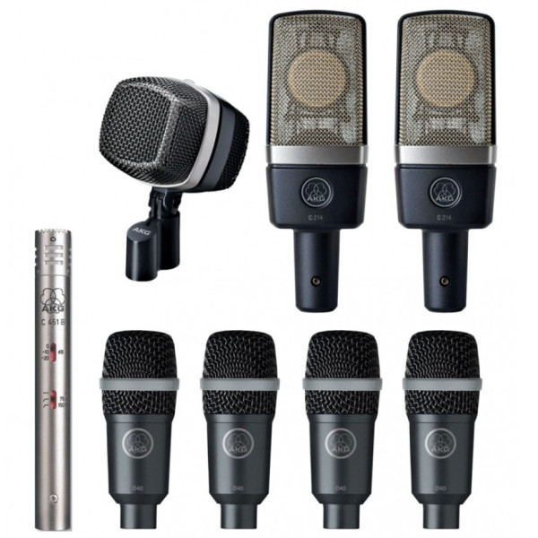 Набір мікрофонів для барабанів AKG Drum Set Premium