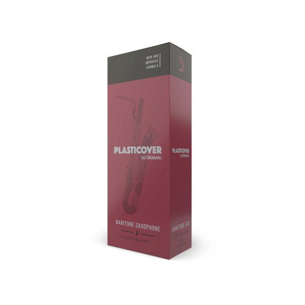 Набір тростин (5 штук) для баритон саксофона D'ADDARIO Plasticover - Baritone Sax #2.5 - 5 Pack