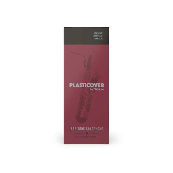 Набір тростин (5 штук) для баритон саксофона D'ADDARIO Plasticover - Baritone Sax #2.5 - 5 Pack