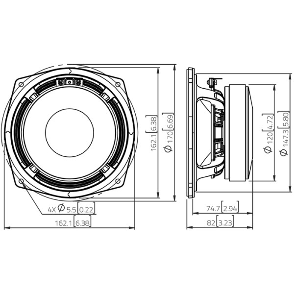 Гучномовець LAVOCE MAF061.50