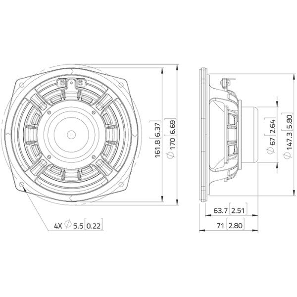 Гучномовець LAVOCE MAN062.00