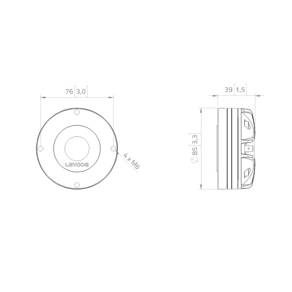Високочастотний драйвер LAVOCE DN10.172K