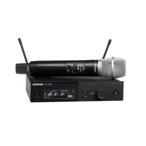 Радіосистема з ручним мікрофоном SHURE SLXD24E/SM86