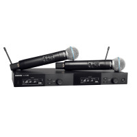 Радіосистема з двома ручними мікрофонами SHURE SLXD24DE/B58