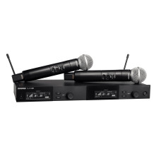 Радіосистема з двома ручними мікрофонами SHURE SLXD24DE/SM58