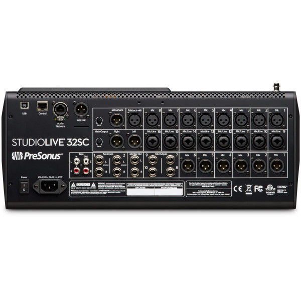 Цифровий мікшерний пульт PRESONUS StudioLive 32SC