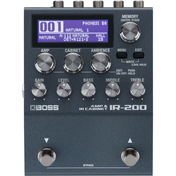 Гітарний процесор BOSS IR-200