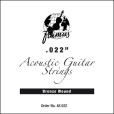 Струна №3 соль для акустичної гітари FRAMUS 48022 BRONZE 022