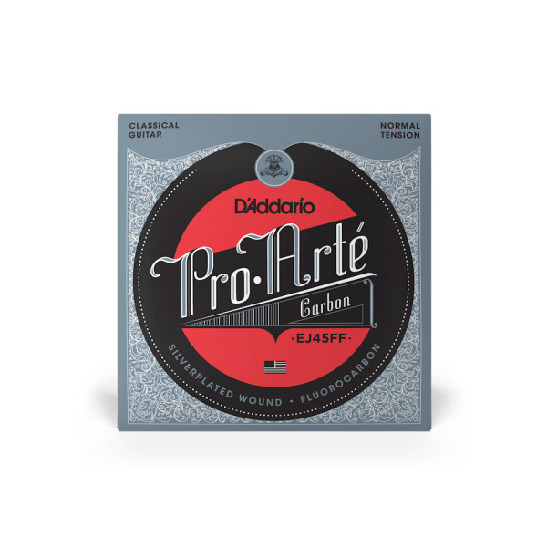 Комплект струн для класичної гітари D'ADDARIO EJ45FF PRO-ARTE CARBON NORMAL TENSION