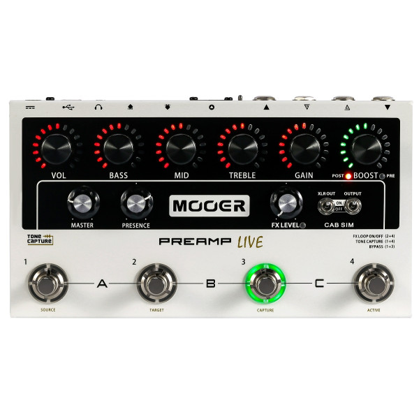 Педаль ефектів MOOER PREAMP LIVE