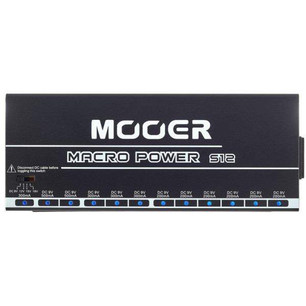 Блок живлення для гітарних педалей MOOER MACRO POWER S12