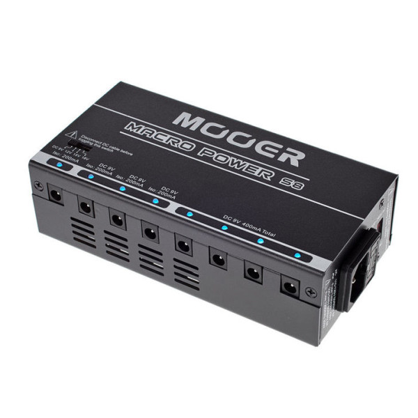 Блок живлення для гітарних педалей MOOER MACRO POWER S8