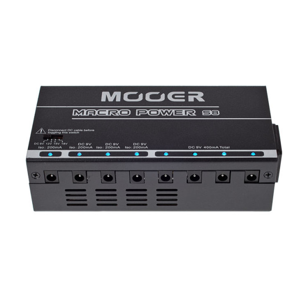 Блок живлення для гітарних педалей MOOER MACRO POWER S8